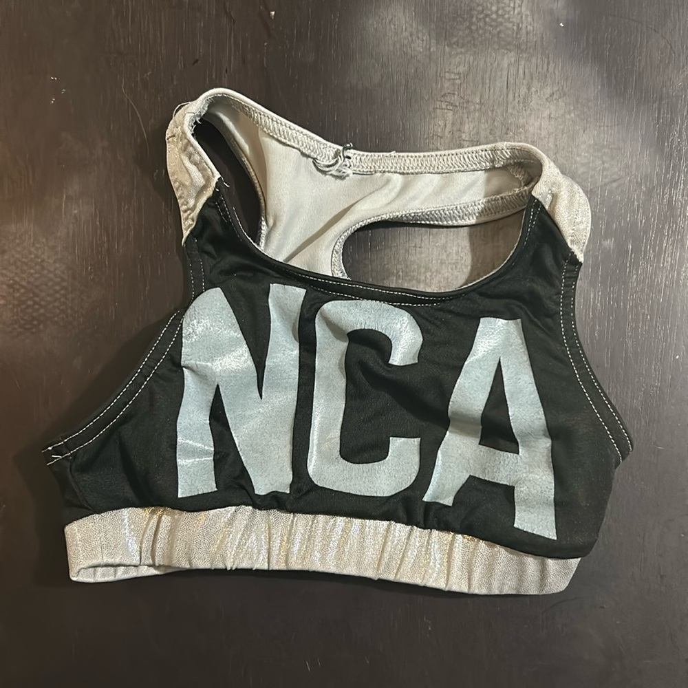 NCA cheer sports bra